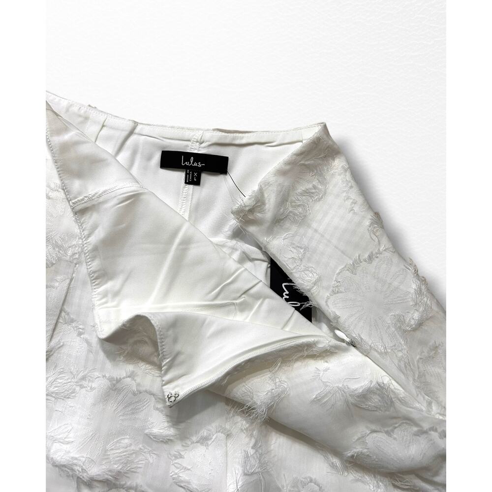 NWT Lulu’s Cilla Textured Bubble Hem Skort, Size XL - Picture 7 of 12